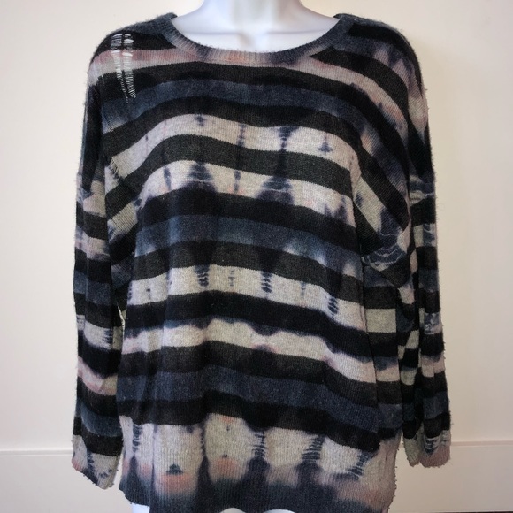 raquel allegra tie dye sweatshirt